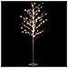 Betulla con LED Bianco Caldo 128 LED 220 cm - Foto miniatura 2