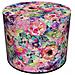 Pouf Flora, 40x40x40, Multicolore, Tessuto - Foto miniatura 1
