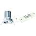 Faretto Incasso Orientabile Bianco Led 3000k 40 + 644759/1 - Kt2825/mlbc40 - Foto miniatura 1