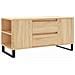Tavolino Salotto Rovere Sonoma 102x44,5x50 Cm Legno Multistrato - Foto miniatura 2