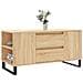 Tavolino Salotto Rovere Sonoma 102x44,5x50 Cm Legno Multistrato - Foto miniatura 3
