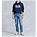 Ralph Lauren Uomo Felpa Con Cappuccio Polo E Big Pony Polsini A Coste Tg Xxl - Foto miniatura 3