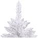 Albero Di Natale Artificiale Incernierato Con Base Bianco 120cm - Foto miniatura 7