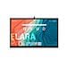 Elara Pro lavagna interattiva 190,5 cm (75") 3840 x 2160 Pixel Touch screen Nero - Foto miniatura 1