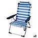 Sedia Pieghevole Aktive A Strisce 48 X 90 X 60 Cm (2 Unità) - Foto miniatura 1