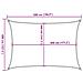 Vela Parasole 160 G /m Rettangolare Arancione 4x5 M In Hdpe - Foto miniatura 4