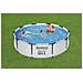 Piscina Con Struttura Rotonda Steel Pro Max 305x76 Cm 56406 - Foto miniatura 8