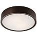 Lampada A Soffitto Eveline - Marrone - Legno, Vetro - 8x37x37 Cm - Foto miniatura 1