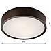 Lampada A Soffitto Eveline - Marrone - Legno, Vetro - 8x37x37 Cm - Foto miniatura 5