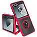 Cover Per Samsung Galaxy Z Flip6 Anello Magnetico Supporto Video - Foto miniatura 1