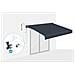 Tenda Da Sole Motorizzata Semicassonata Fazzio 3x2,5m Grigia - Foto miniatura 5
