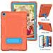 Cover Protettiva Per Samsung Galaxy Tab A 10.1"" (t515/t510) Con Supporto Arancione, Elegante E Funzionale! - Foto miniatura 3