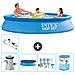 Piscina Fuori Terra - In Giro - 305x61 Cm - Blu - Include Accessori Coordinati A843 - Foto miniatura 1
