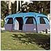 Tenda Familiare Cabina per 9 Persone Blu Impermeabile - Foto miniatura 2