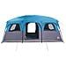 Tenda Familiare Cabina per 9 Persone Blu Impermeabile - Foto miniatura 5
