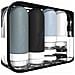 Contenitori Portatili Da Viaggio In Silicone Antigoccia 60ml+90ml Black - Foto miniatura 1