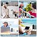 Contenitori Portatili Da Viaggio In Silicone Antigoccia 60ml+90ml Black - Foto miniatura 2