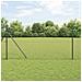 Pali di Fencing  26 pezzi Grigio Ø32 mm 150 cm Acciaio zincato - Foto miniatura 2