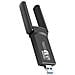 Adattatore Wifi Usb 3.0 A Doppia Antenna 5g Da 1200 Mbps Per Pc Portatili - Foto miniatura 3