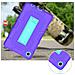 Custodia Per Samsung Galaxy Tab A7 Lite Resistente Con Supporto Viola - Foto miniatura 3