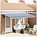 Tenda Retrattile Blu e Bianco 350 x 200 cm - Foto miniatura 2