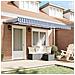 Tenda Retrattile Blu e Bianco 350 x 200 cm - Foto miniatura 3