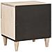 Comodino 2 pcs Beige 40 x 33 x 46 cm legno massello di mango - Foto miniatura 6