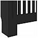 Copertura per radiatori 2 pcs Nero 78 x 19 x 81.5 cm - Foto miniatura 6