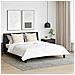 Piumone con Cuscini Altro 3 pcs Bianco 240 x 260 cm Microfibra - Foto miniatura 2
