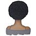 Parrucca Afro Voluminosa Da Donna Con Cappellino Da Baseball - Fibra Ad Alta Temperatura Mista - Foto miniatura 2