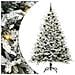 Albero di Natale artificiale preilluminato con set di palline - Foto miniatura 1