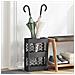 Supporto per Ombrellone Nero 28 x 12 x 41 cm Acciaio - Foto miniatura 2