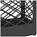 Supporto per Ombrellone Nero 28 x 12 x 41 cm Acciaio - Foto miniatura 6