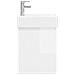 Mobile bagno con rubinetto Bianco Lucido 45,5 x 22,5 x 84 cm - Foto miniatura 5