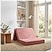 Divano Letto Pieghevole 90 x 67 x 45 cm Rosa - Foto miniatura 2