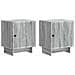 Armadio da Notte 2 pcs Grigio Sonoma 43 x 34,5 x 50 cm - Foto miniatura 1