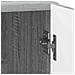 Armadio da Notte 2 pcs Grigio Sonoma 43 x 34,5 x 50 cm - Foto miniatura 9