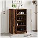 Mobile per scarpe UTRECHT 59,5 x 39,5 x 87 cm Legno antico - Foto miniatura 2