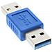 Adattatore USB 3.0, M / M Typ-A - Foto miniatura 1