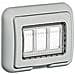 Idrobox Magic-Matix - Coperchio Ip55 3 Posti - Foto miniatura 3