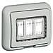Idrobox Magic-Matix - Coperchio Ip55 3 Posti - Foto miniatura 1