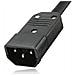I-CASE STRIP-81V - Multipresa 8 Posti da Rack 19'' Connettore C14 con Interruttore 1 HE - Foto miniatura 5