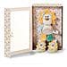 Set Regalo Leone Lumba Con Babbucce Peluche In Confezione Regalo - Foto miniatura 2