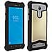 Cover Bumper Universale Smartphone Da 5 A 5.3 Pollici In Silicone Gel Oro - Foto miniatura 5