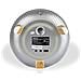 AKBT80 Speaker Bluetooth e Radio con luci a LED colorate Rifiniture in legno - Foto miniatura 4