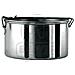 Pentole Batteria Da 5 Pezzi Roamer 16 Cm In Acciaio Inox - Ideale Per Campeggio Camper E Tenda Con Magniglie Inox - Ideale Per 2 Persone - Made In Italy - Foto miniatura 3