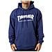 Felpa Con Cappuccio Thrasher Skate Mag Blu Scuro (xl, Blu Scuro)  - Foto miniatura 3