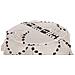 Sgabello In Cotone Beige / nero Thondi - Foto miniatura 2