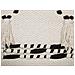 Sgabello In Cotone Beige / nero Thondi - Foto miniatura 6