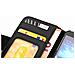 Custodia Compatibile Con Nokia Lumia 929 / 930 In Nero Ossido - Coperchio Protettivo Con Chiusura Magnetica E 3 Slot Per Carte - Foto miniatura 2